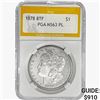 Image 1 : 1878 8TF Morgan Silver Dollar PGA MS63 PL
