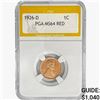 Image 1 : 1926-D Wheat Cent PGA MS64 RED
