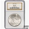 1923 Silver Peace Dollar NGC MS64
