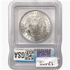 Image 2 : 1921 Morgan Silver Dollar ICG MS65