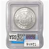 Image 2 : 1921 Morgan Silver Dollar ICG MS65