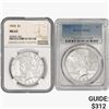 [2] Peace Silver Dollars PCGS/NGC MS63 [1923, 1924