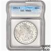 1891-S Morgan Silver Dollar ICG MS63