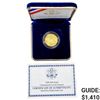 2008-W US Proof $5 Gold 8.359 grams Bald Egale Coi