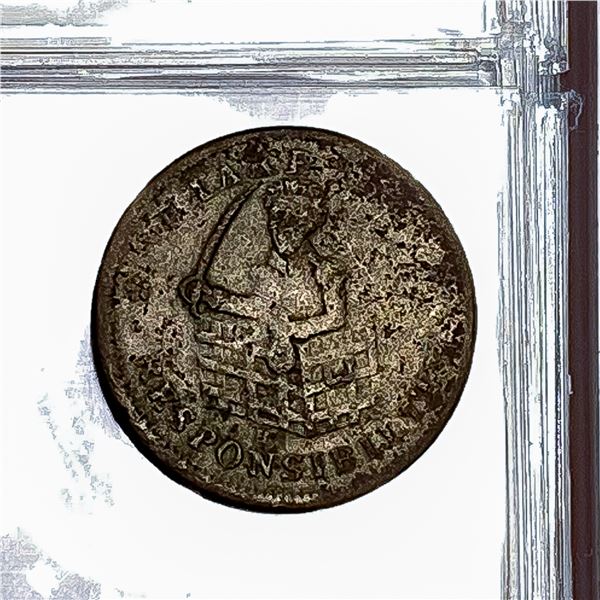 1787 Responsibilties Coloniel Coin in Album [1 Coi