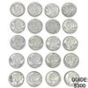 1942-1944 20 Uncirculated Mercury Dimes [20 Coins]
