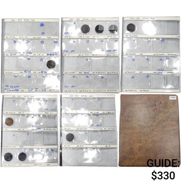 1826-1856 Large Cent Collection [9 Coins]