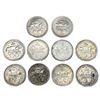 Image 2 : 1893 Circulated Columbian Half Dollars [10 Coins]