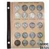 1916-1947 Walking Half Dollar Book (65 Coins)
