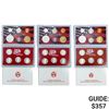 2002-2004 US Proof SILV Coin Sets [31 Coins]
