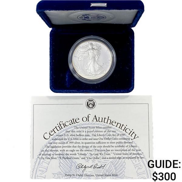 1994-P American 1oz Silver Eagle  PR