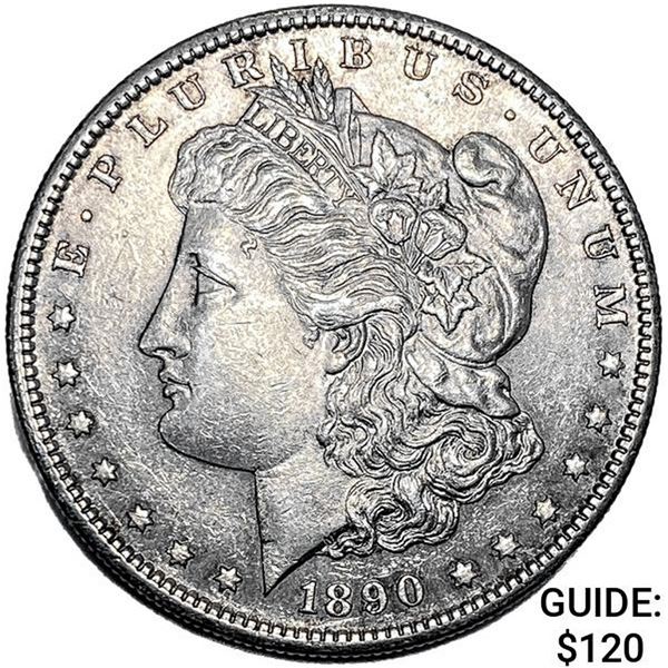 1890-S Morgan Silver Dollar