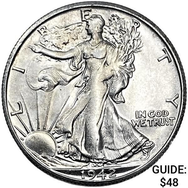 1942-S Walking Liberty Half Dollar