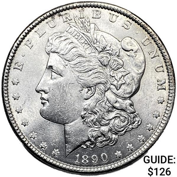 1890 Morgan Silver Dollar