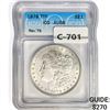 1878 7TF Rev 79 Morgan Silver Dollar ICG AU58