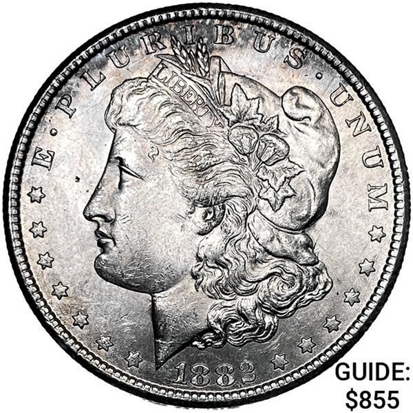 1882-CC Morgan Silver Dollar