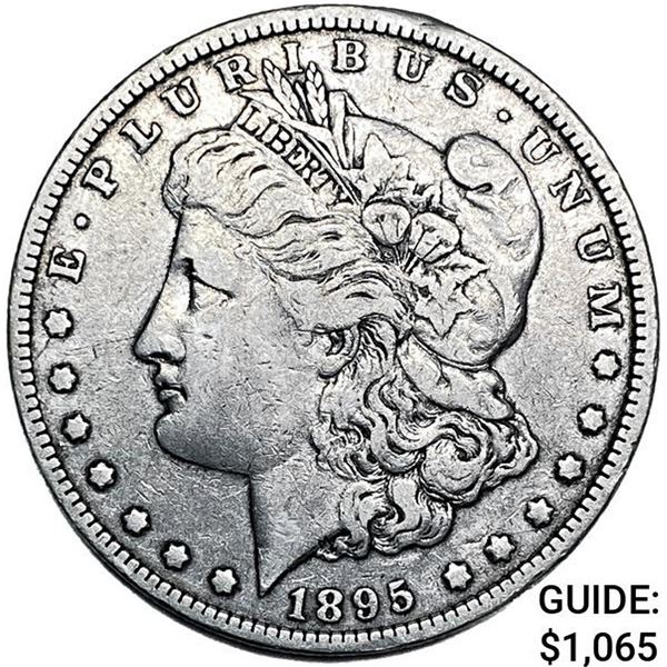 1895-O Morgan Silver Dollar