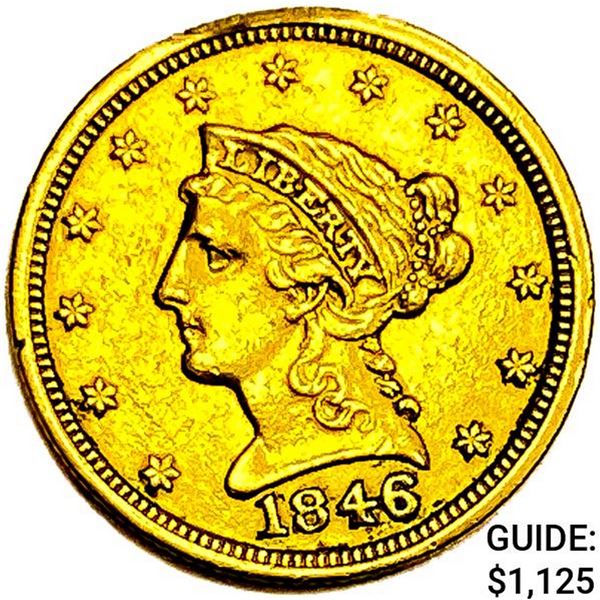 1846 $2.50 Gold Quarter Eagle