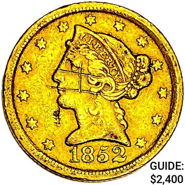 1852-D $5 Gold Half Eagle
