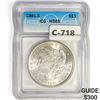 1881-S Morgan Silver Dollar ICG MS65