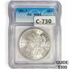 1881-S Morgan Silver Dollar ICG MS65