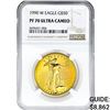 Image 1 : 1990-W US 1oz Gold $50 Eagle NGC PF70 Ultra CAMEO