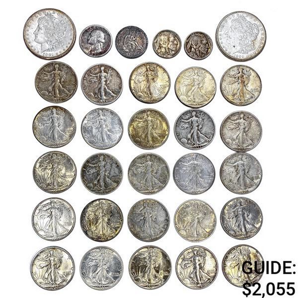Varied US Coinage [31 Coins][1881-S - 1945-S]