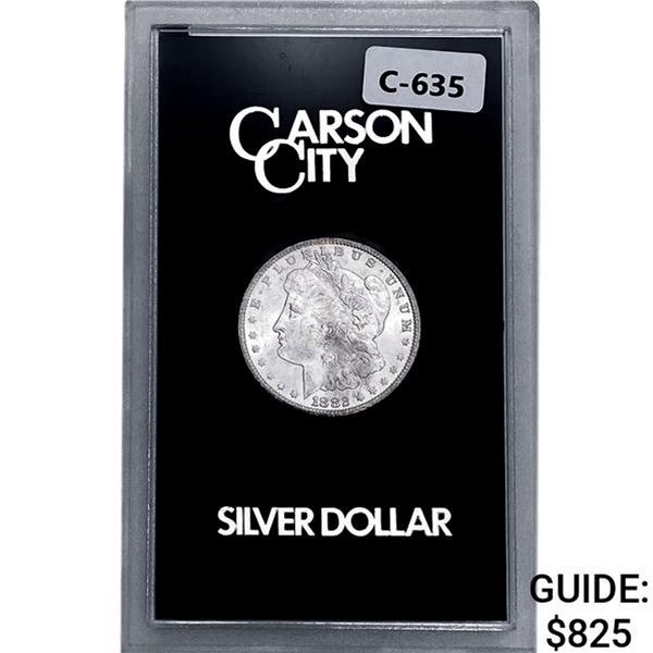 1882-CC Morgan Silver Dollar GSA