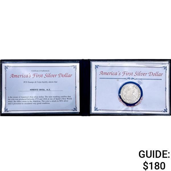 1805 Mexico Silver 8 Reales