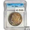 1889-O Morgan Silver Dollar ICG MS64