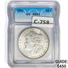 1891 Morgan Silver Dollar ICG MS63