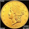 Image 1 : 1850 $20 Gold Double Eagle UNCIRCULATED
