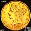 Image 1 : 1856-C $5 Gold Half Eagle UNCIRCULATED