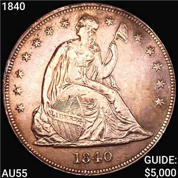 1840 Seated Liberty Dollar HIGH GRADE