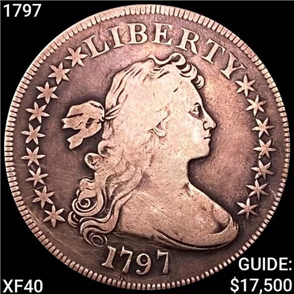 1797 Draped Bust Dollar UNCIRCULATED +
