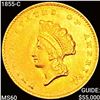 Image 1 : 1855-C Rare Gold Dollar UNCIRCULATED