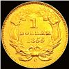 Image 2 : 1855-C Rare Gold Dollar UNCIRCULATED