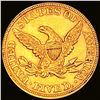 Image 2 : 1861 $5 Gold Half Eagle UNCIRCULATED