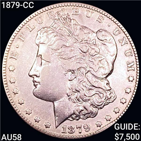 1879-CC Morgan Silver Dollar CHOICE AU