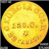 Image 1 : 1837-42 Bechtler $5 Gold 128G 22C Rutherf CHOICE A
