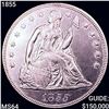 1855 Seated Liberty Dollar CHOICE BU