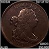 Image 1 : 1802/0 Rev of '02 Draped Bust Half Cent UNCIRCULAT