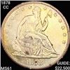 Image 1 : 1878-CC Seated Liberty Half Dollar UNCIRCULATED