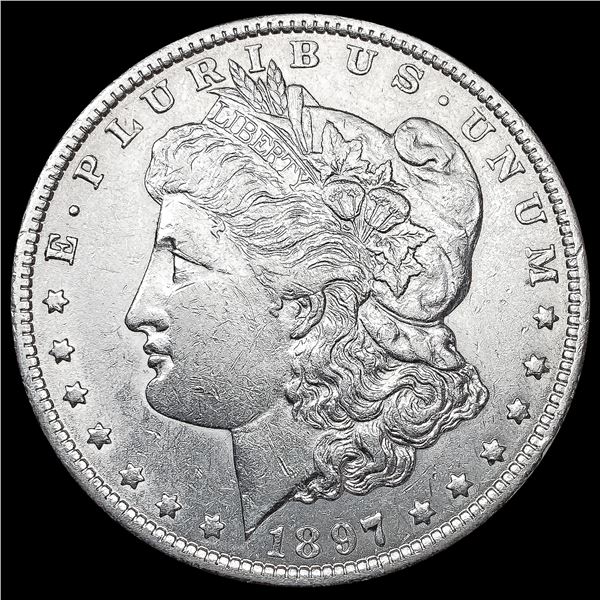 1897-O Morgan Silver Dollar CLOSELY UNCIRCULATED