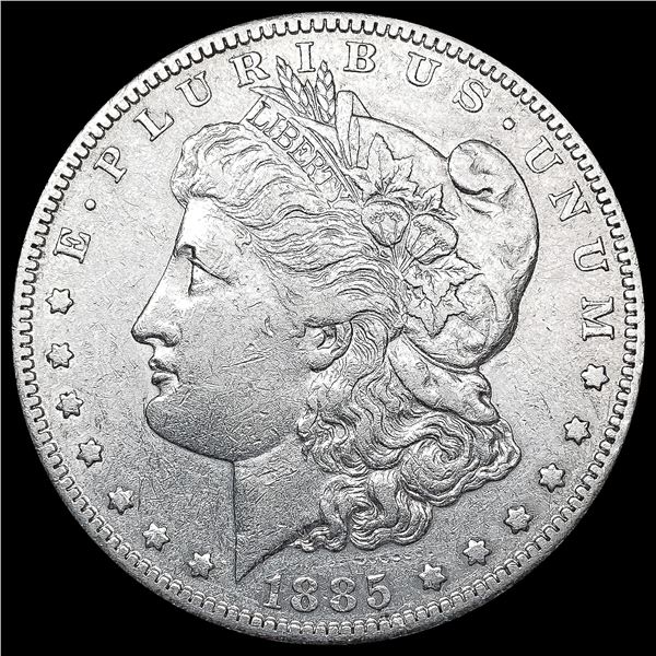 1885-S Morgan Silver Dollar NEARLY UNCIRCULATED