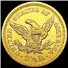 Image 2 : 1851 $2.50 Gold Quarter Eagle UNCIRCULATED