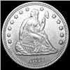 Image 1 : 1877 Seated Liberty Quarter CLOSELY UNCIRCULATED