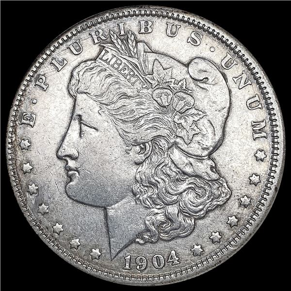 1904 Morgan Silver Dollar CLOSELY UNCIRCULATED
