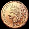 Image 1 : 1874 RED Indian Head Cent CHOICE BU