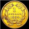 Image 2 : 1854 Rare Gold Dollar HIGH GRADE